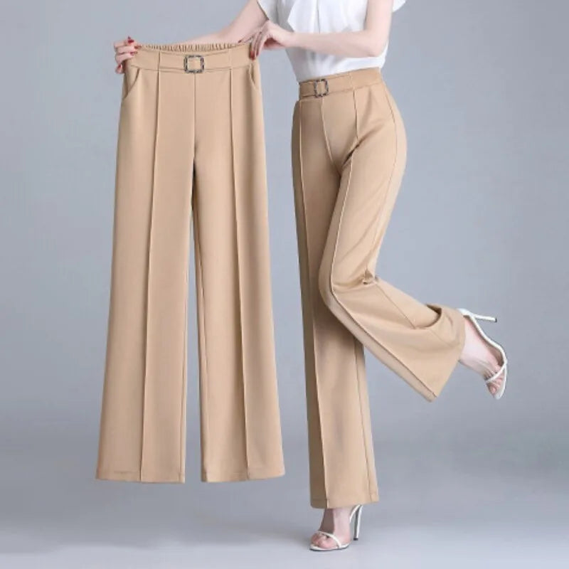 Elysia Couture Luftige Ice Silk Cropped Hose
