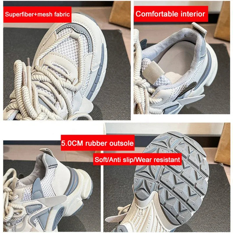 StijlWolk Trendige Mesh-Schuhe