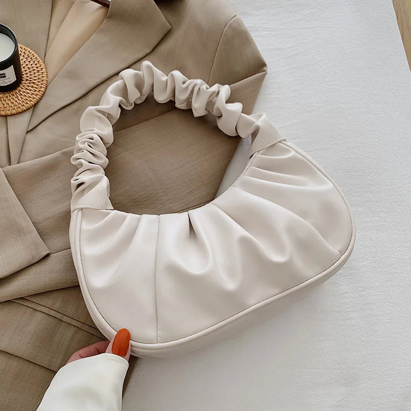 ChicElegance Plissé Handtasche