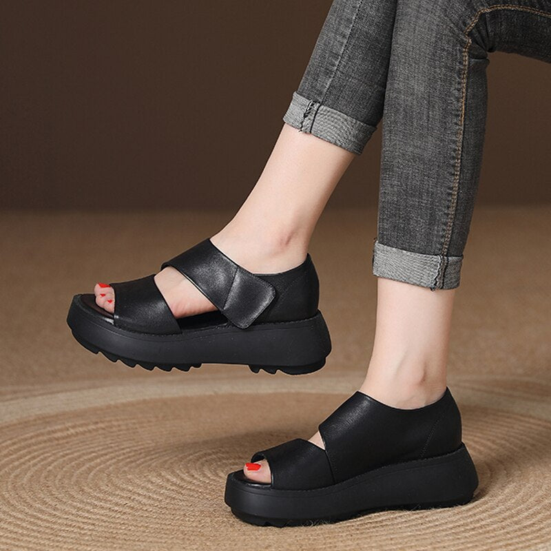Velanora - Orthopedic Leather Sandals