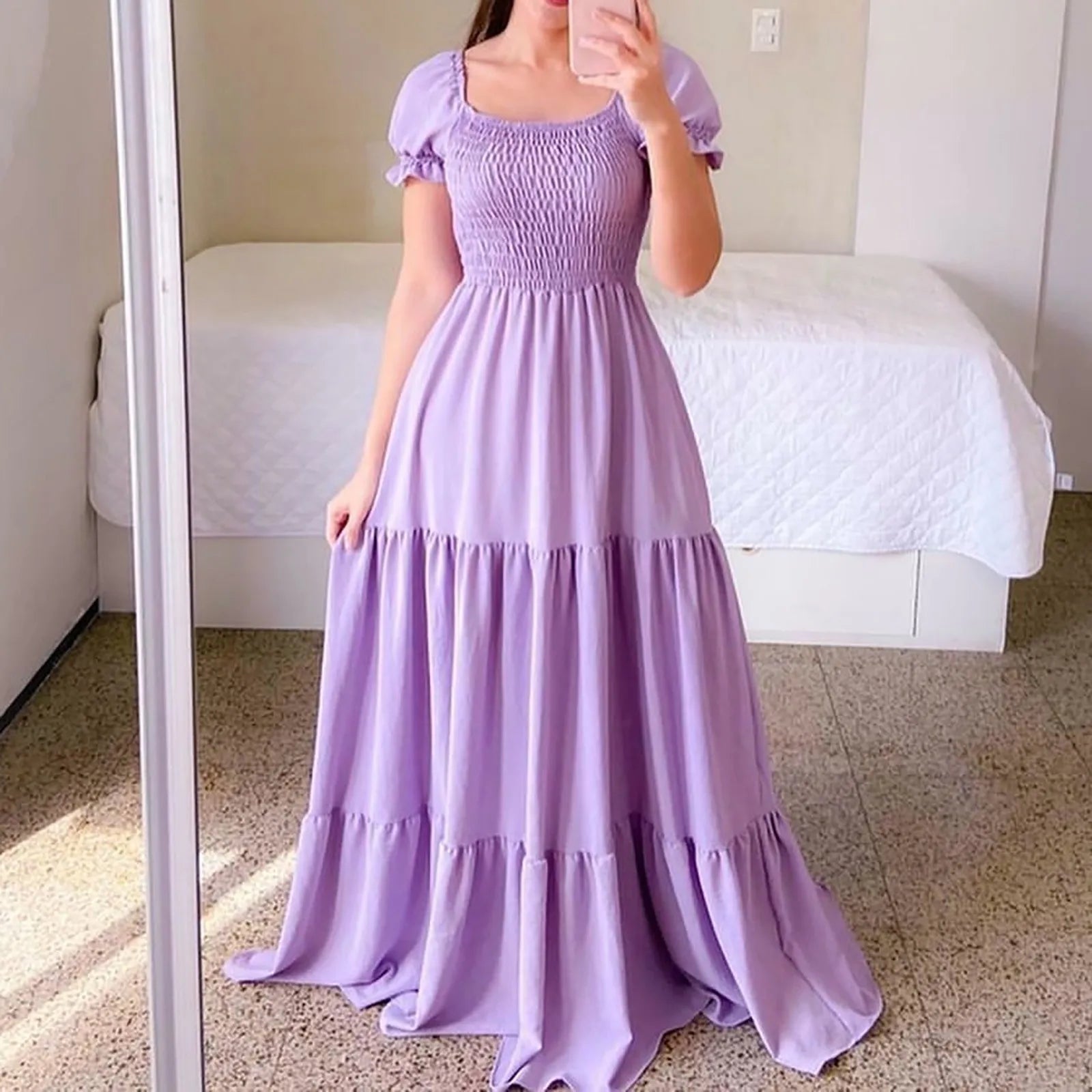 SerenityChic Abito Maxi