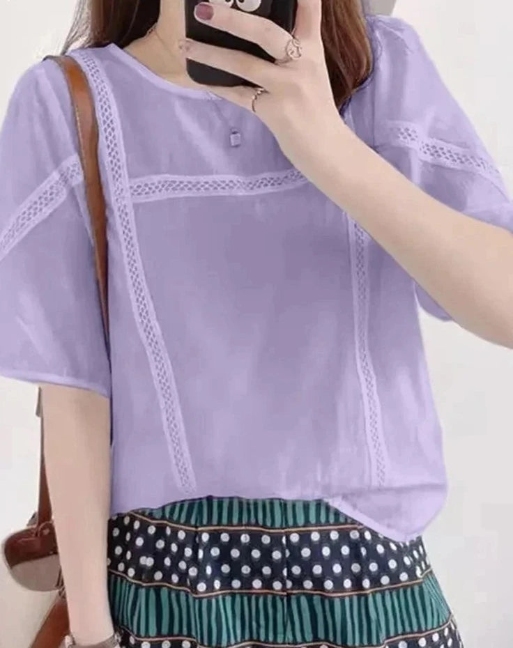 Fleurise Vintage Summer Blouse