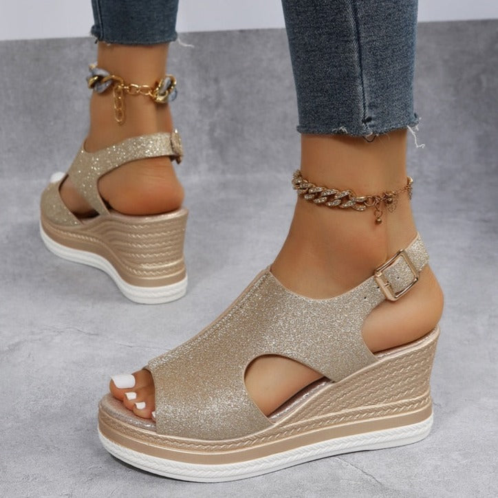 Velanora- Orthopedic wedge heels for the summer