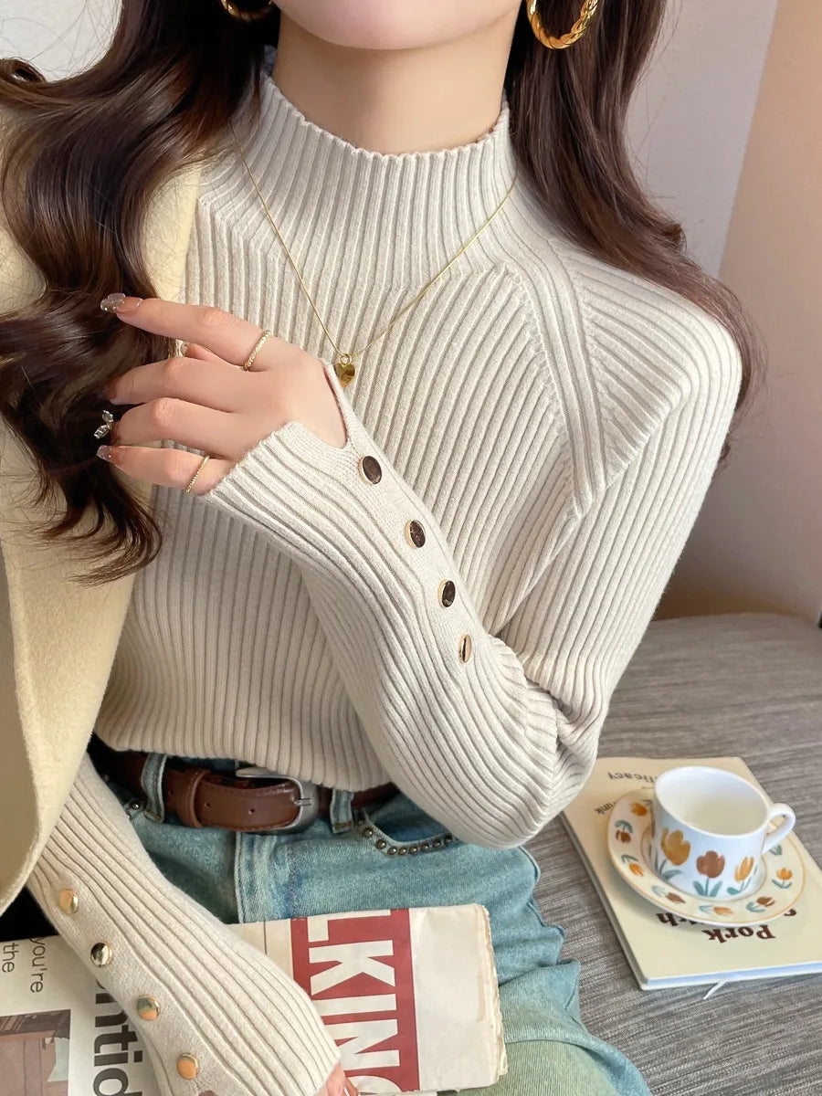 Malia | Oversized Sweater met lange mouwen