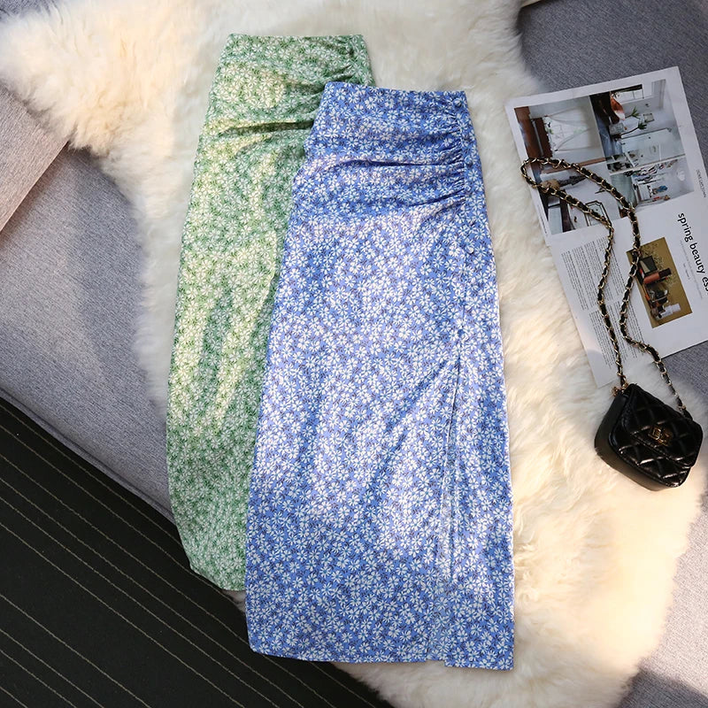 Shimmering Sun Flower Skirts for Women