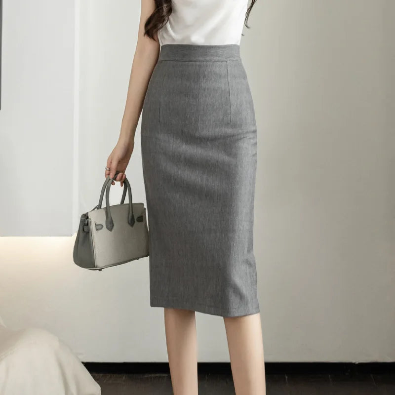 Modena Elegant High Waist Pencil Skirt