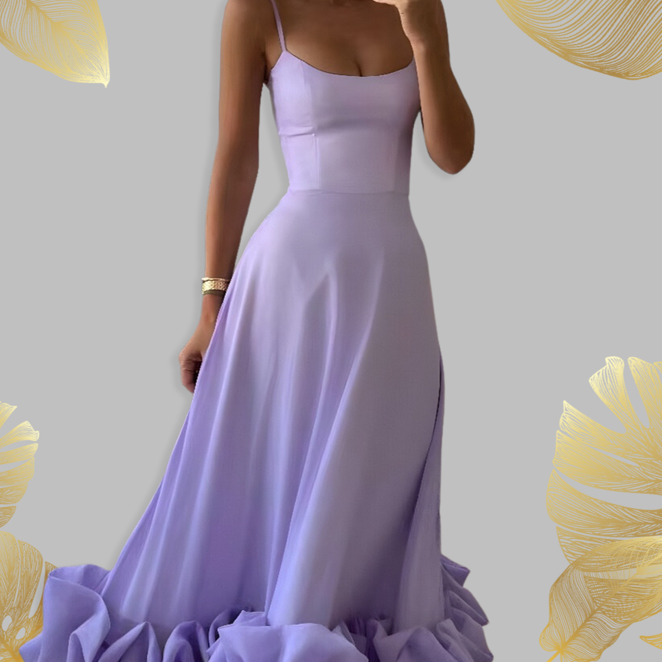 Glänze mit Lunas wunderschönem Midi-Kleid!
