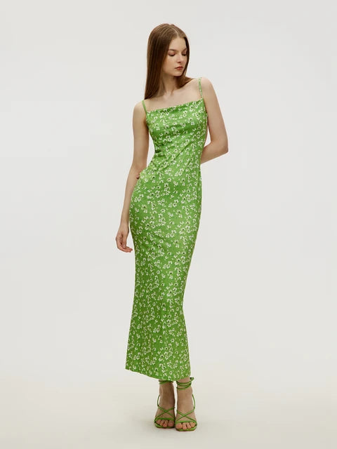 Modieuze Sexy Jarreteljurk Met Print