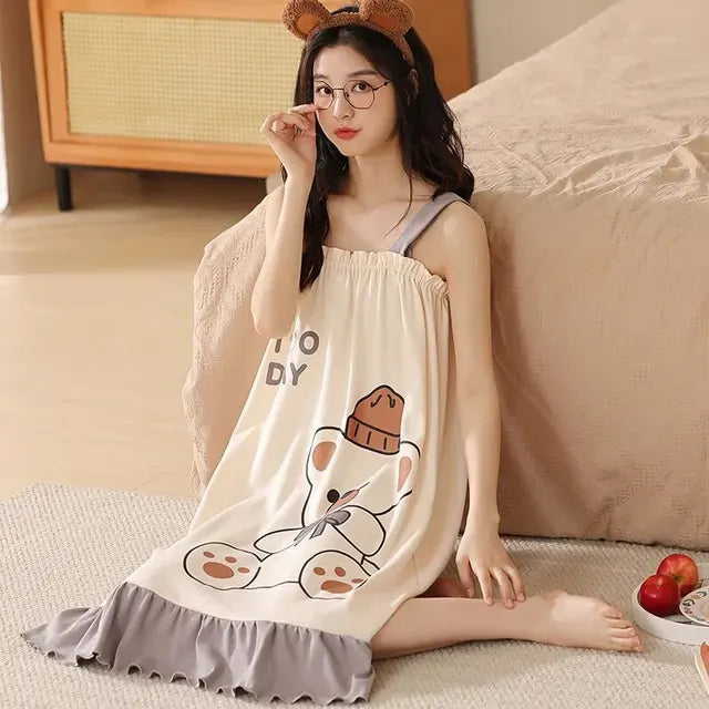 Darling Dreamwear Pure Verlangen Katoenen Nachtjapon