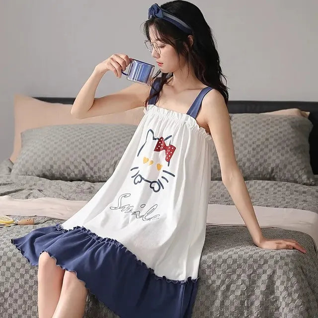 Darling Dreamwear Pure Verlangen Katoenen Nachtjapon