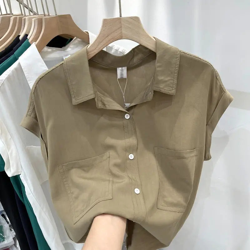 Summer blouse LuminousElegance