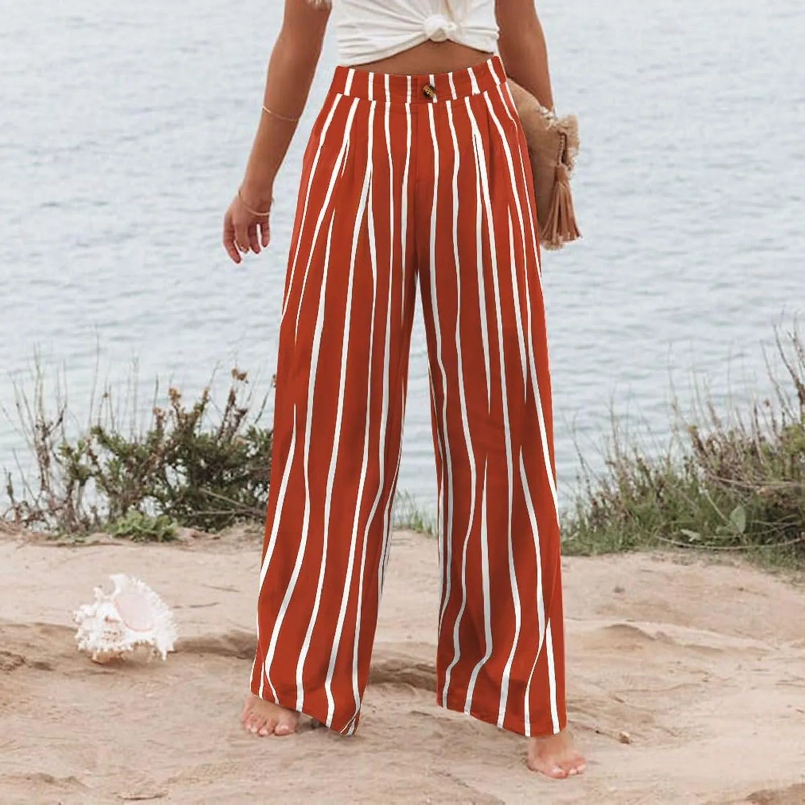 RivieraGlow Weite Hose Damen