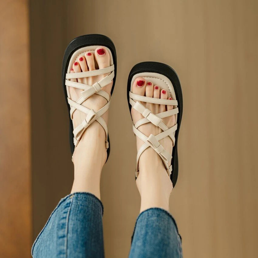 AuroraSummer Shiny Sandals