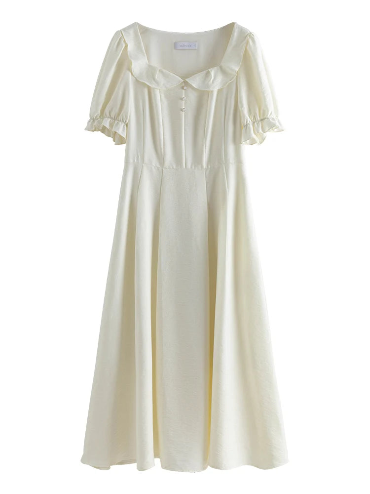 LunaCharm Elegante Abito Estivo