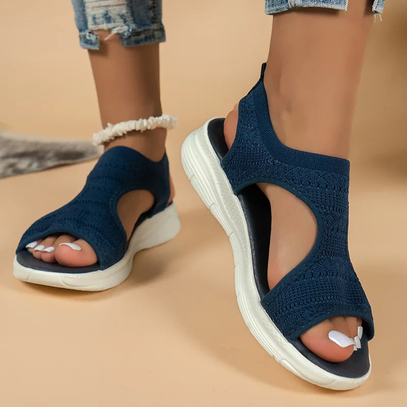 Epke Sommer Mesh Keilsandalen