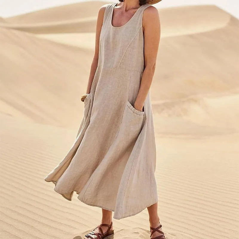 Zomerse Maxi-Jurk van Zonnegloed