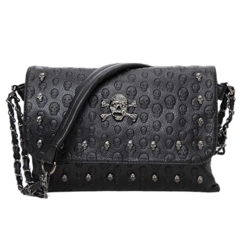 LuxeElegance Vintage Borsa a Tracolla con Borchie