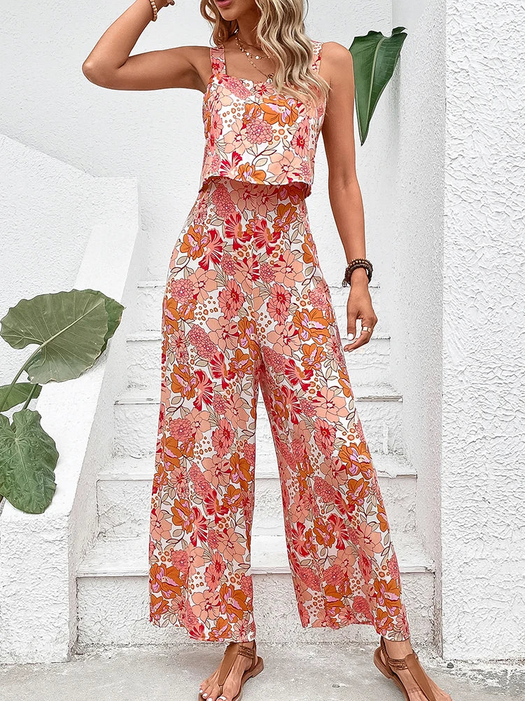 ChicNova Elegante Lange Jumpsuit voor Dames