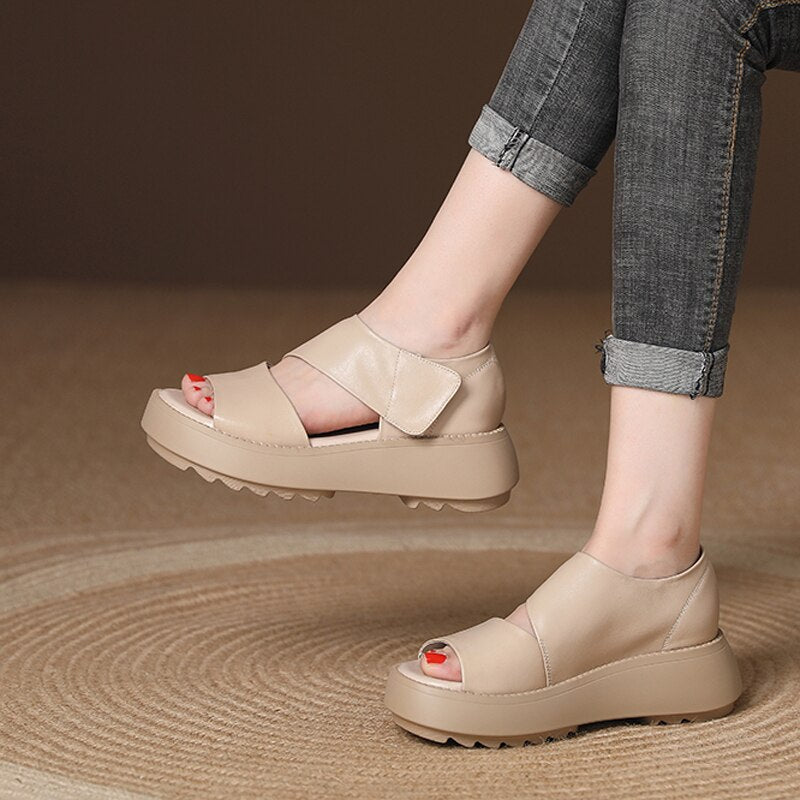 Velanora - Orthopedic Leather Sandals