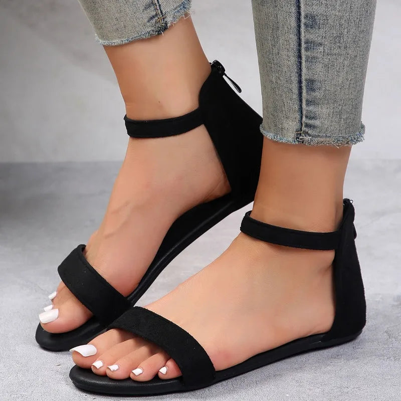 Leuchtende Eleganz Sandalen
