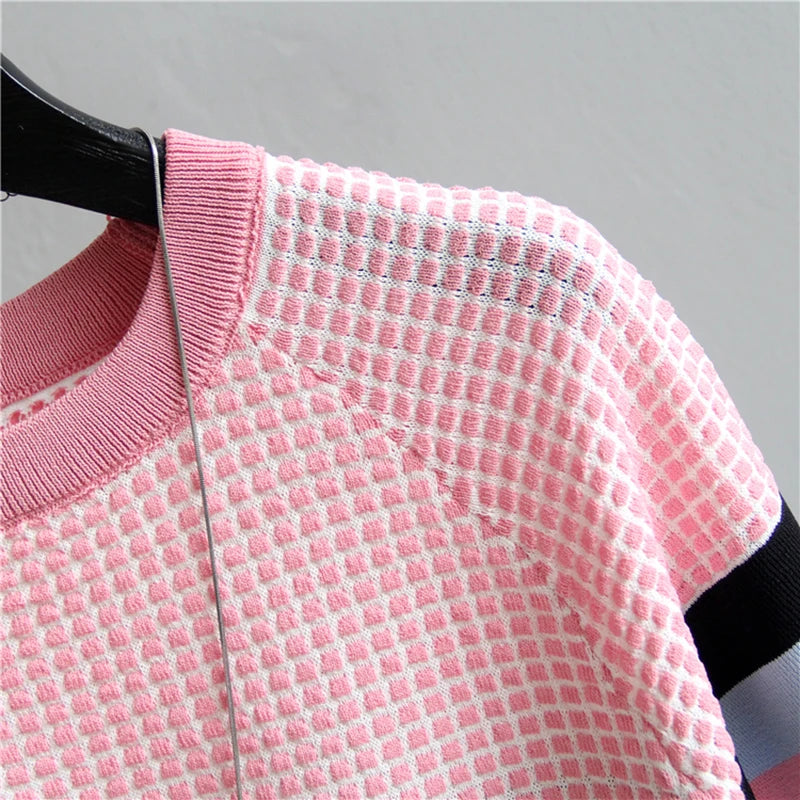 BellaVintage Camicia Estiva a Righe per Donne
