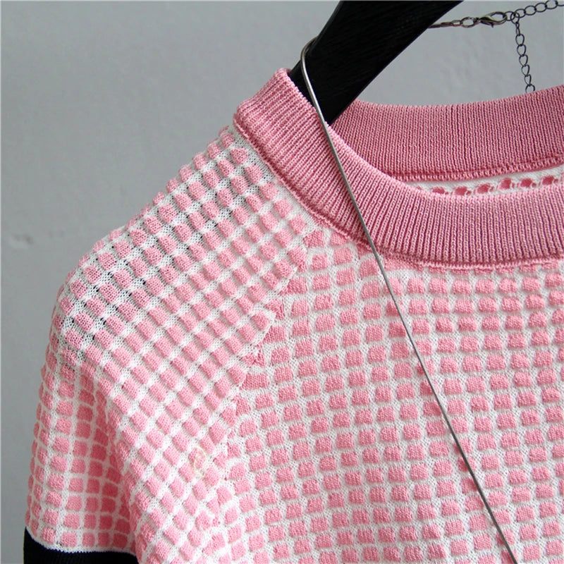 BellaVintage Camicia Estiva a Righe per Donne