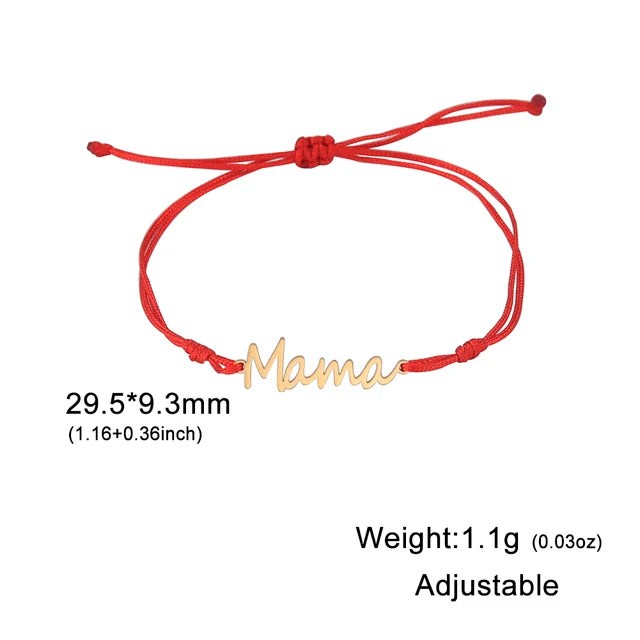 Motherly Love Double-layer Beaded Bracelet of Stainless Steel