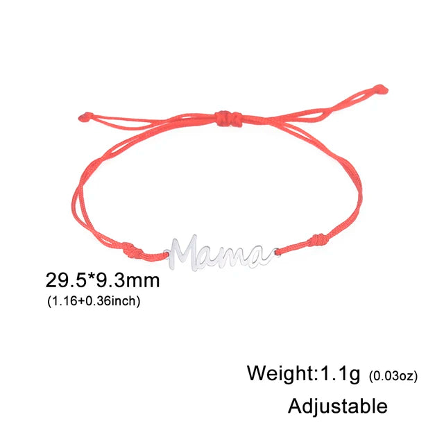 Motherly Love Double-layer Beaded Bracelet of Stainless Steel