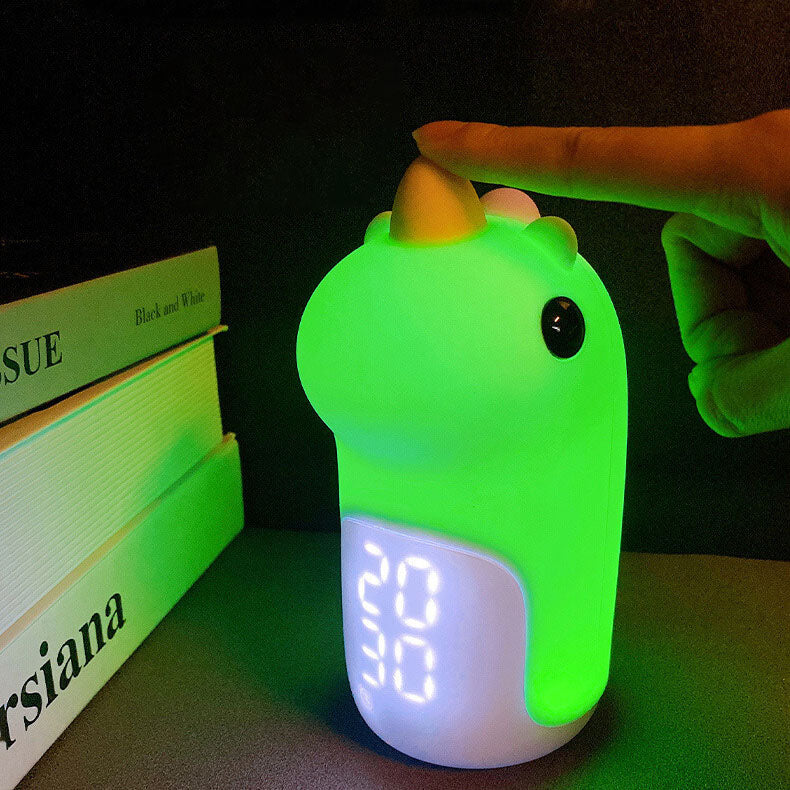 Playful Digital Alarm Clock with Night Light and Timer