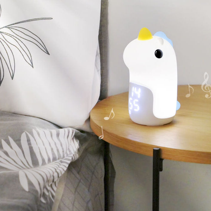 Playful Digital Alarm Clock with Night Light and Timer