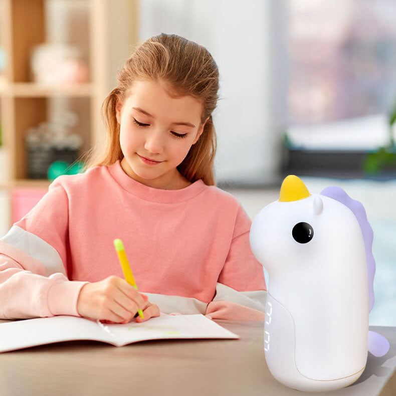Playful Digital Alarm Clock with Night Light and Timer