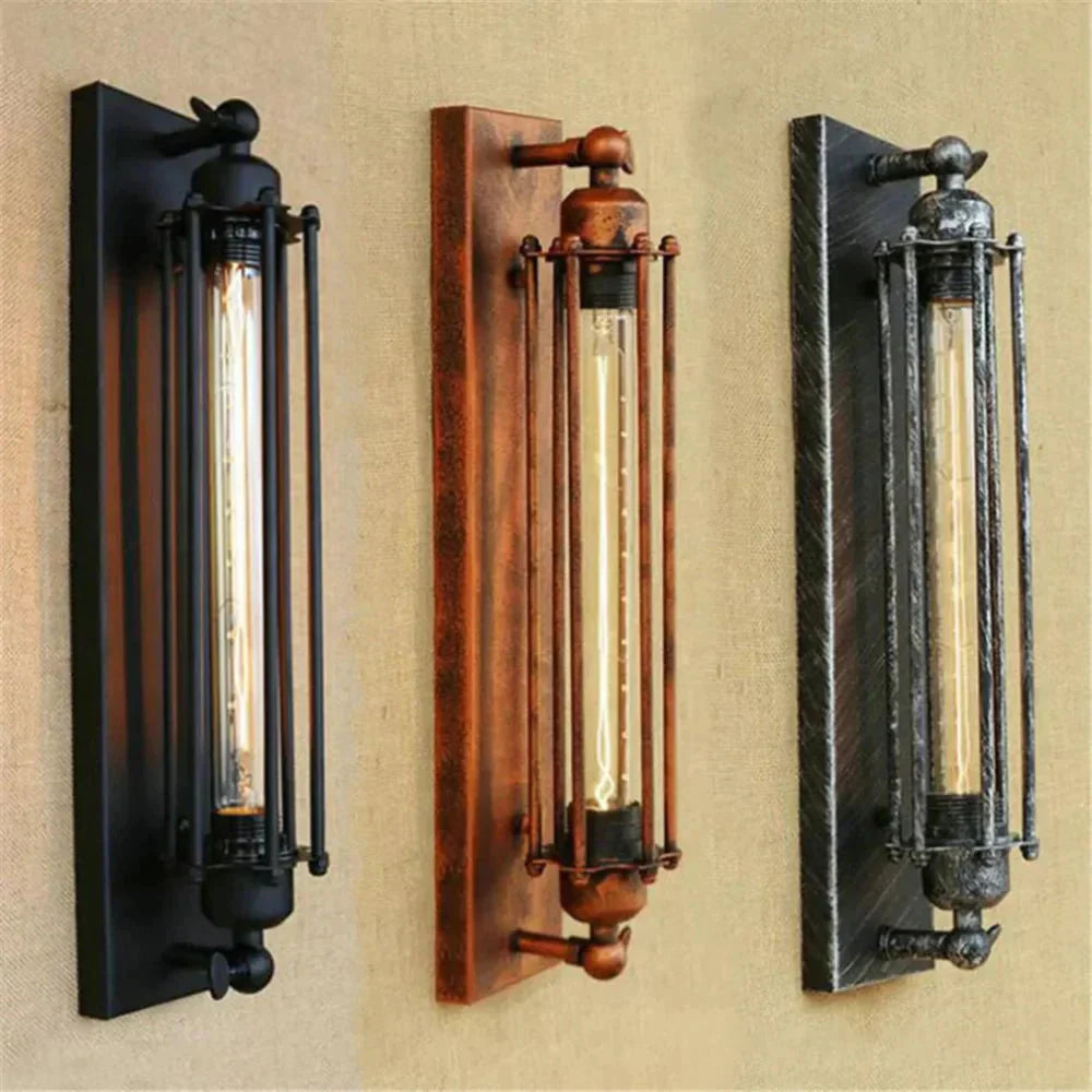 Stijlvolle vintage LED-wandlamp