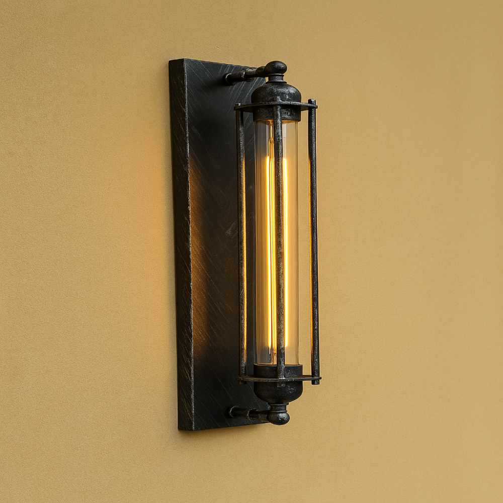 Stijlvolle vintage LED-wandlamp