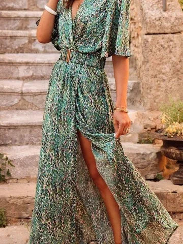 Zomer Elegante Lange Feestjurk van LunaChic