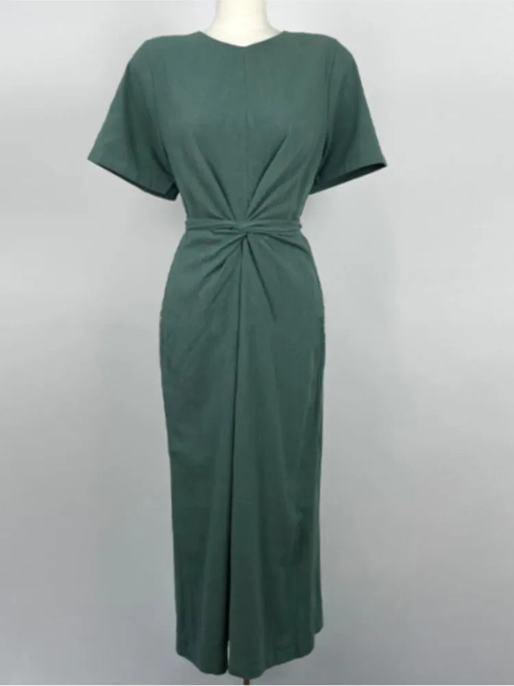 Aria stilvolles langes Sommerkleid