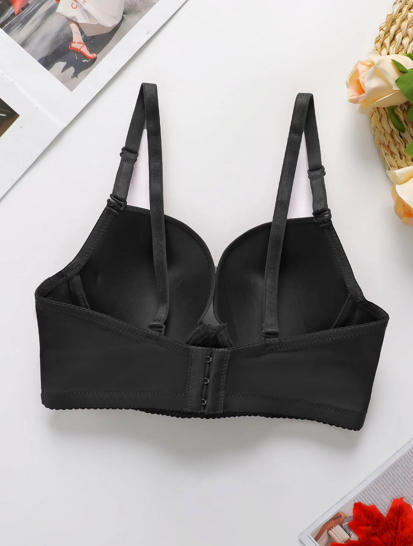 Glow Summer Sexy Bra with Steel Rings