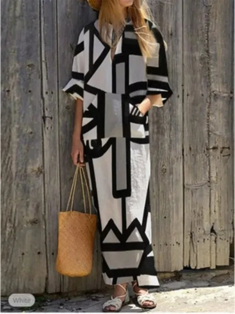 Zomerse Lange Jurk Sunshine Couture.