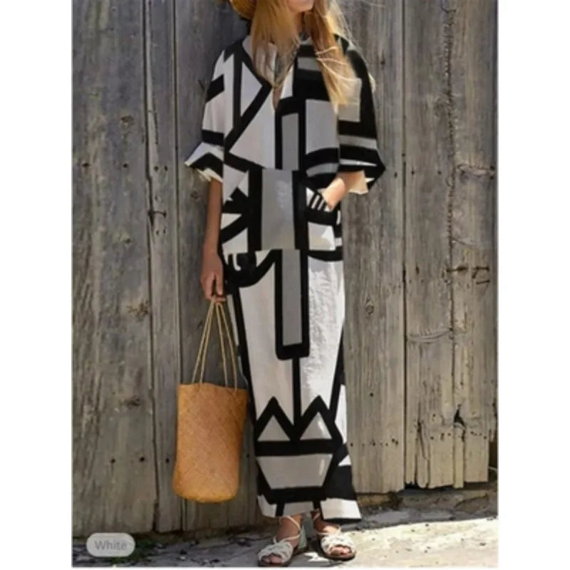 Zomerse Lange Jurk Sunshine Couture.