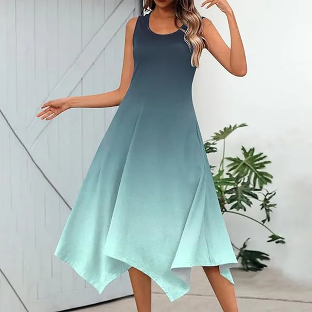 Summer "Sunbeam" Maxi Dress for Cheerful Ladies