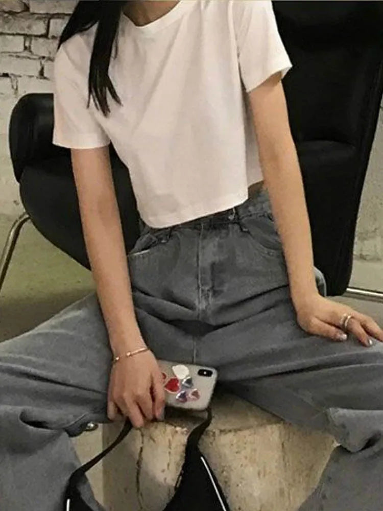 UrbanChic Cropped T-Shirt for Women