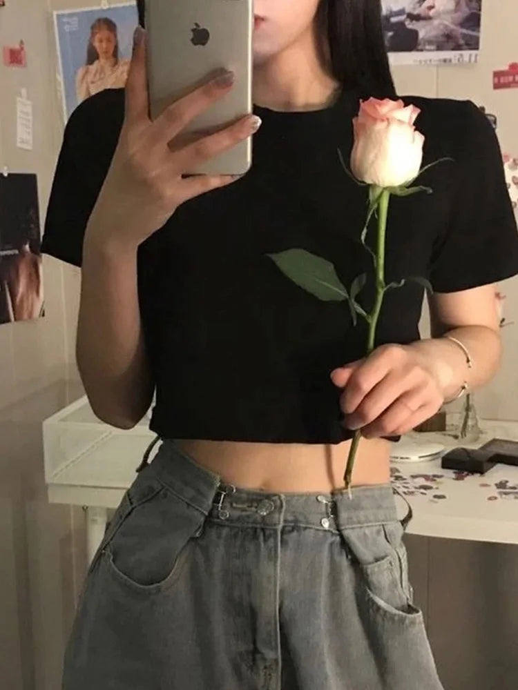 UrbanChic Cropped T-Shirt for Women