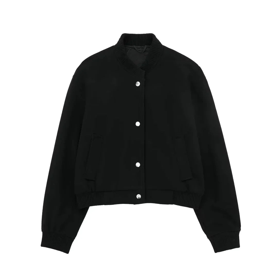 VELANORA- taillierte Bomberjacke