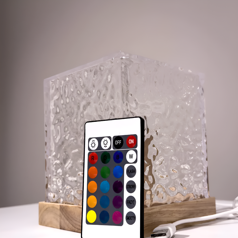 Lampada da tavolo con 16 colori e telecomando