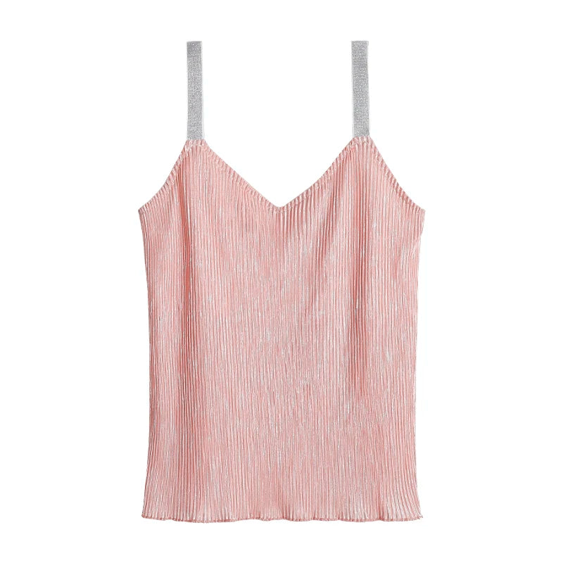 Festive Glitter Tank Top for Dazzling Evenings