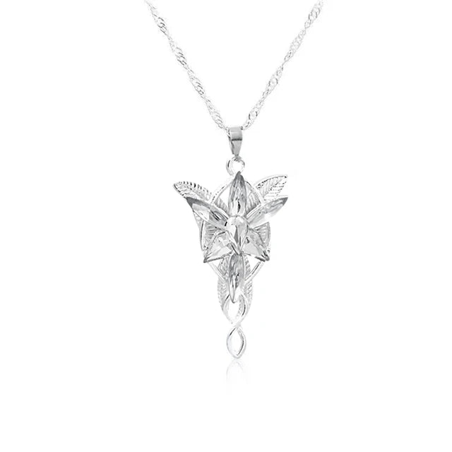 Collana Stella di Cristallo della Principessa Elfo Arwen