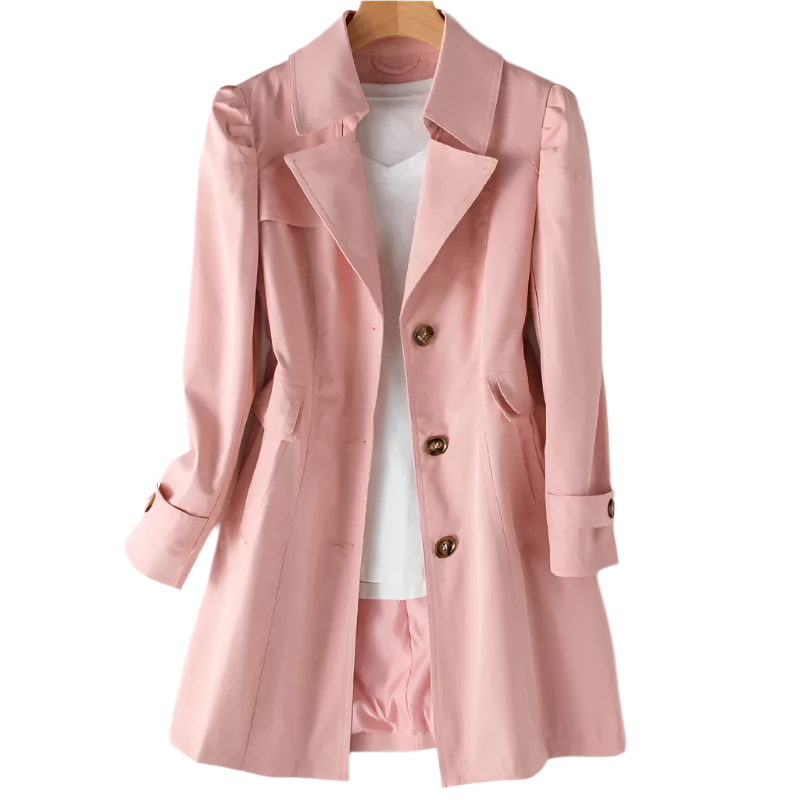 StormBreeze | Trenchcoat Antivento da Donna | Leggero, Idrorepellente
