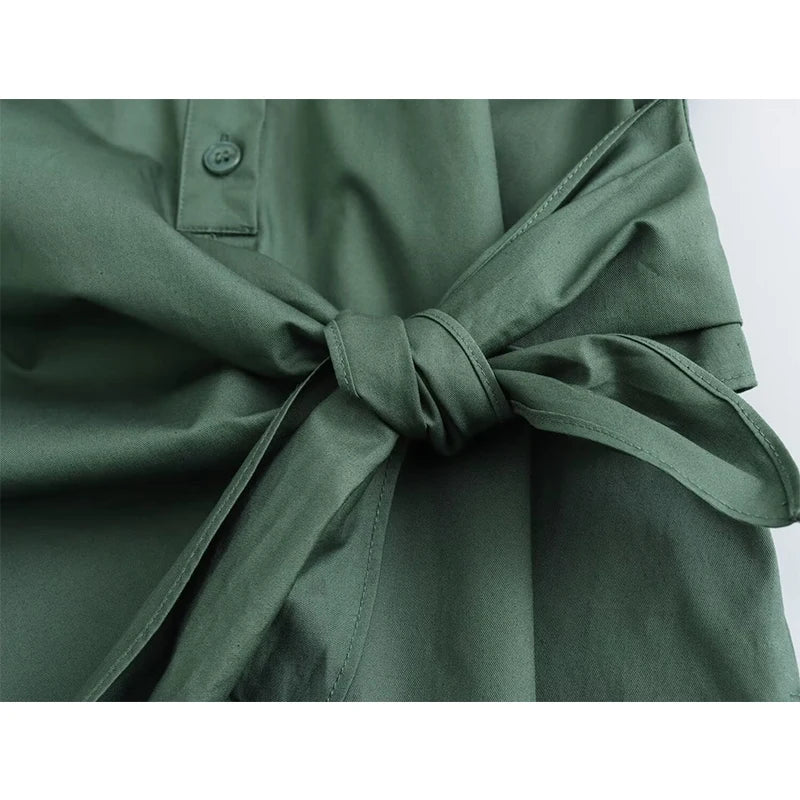 Magliette estive asimmetriche alla moda con dettaglio a fiocco