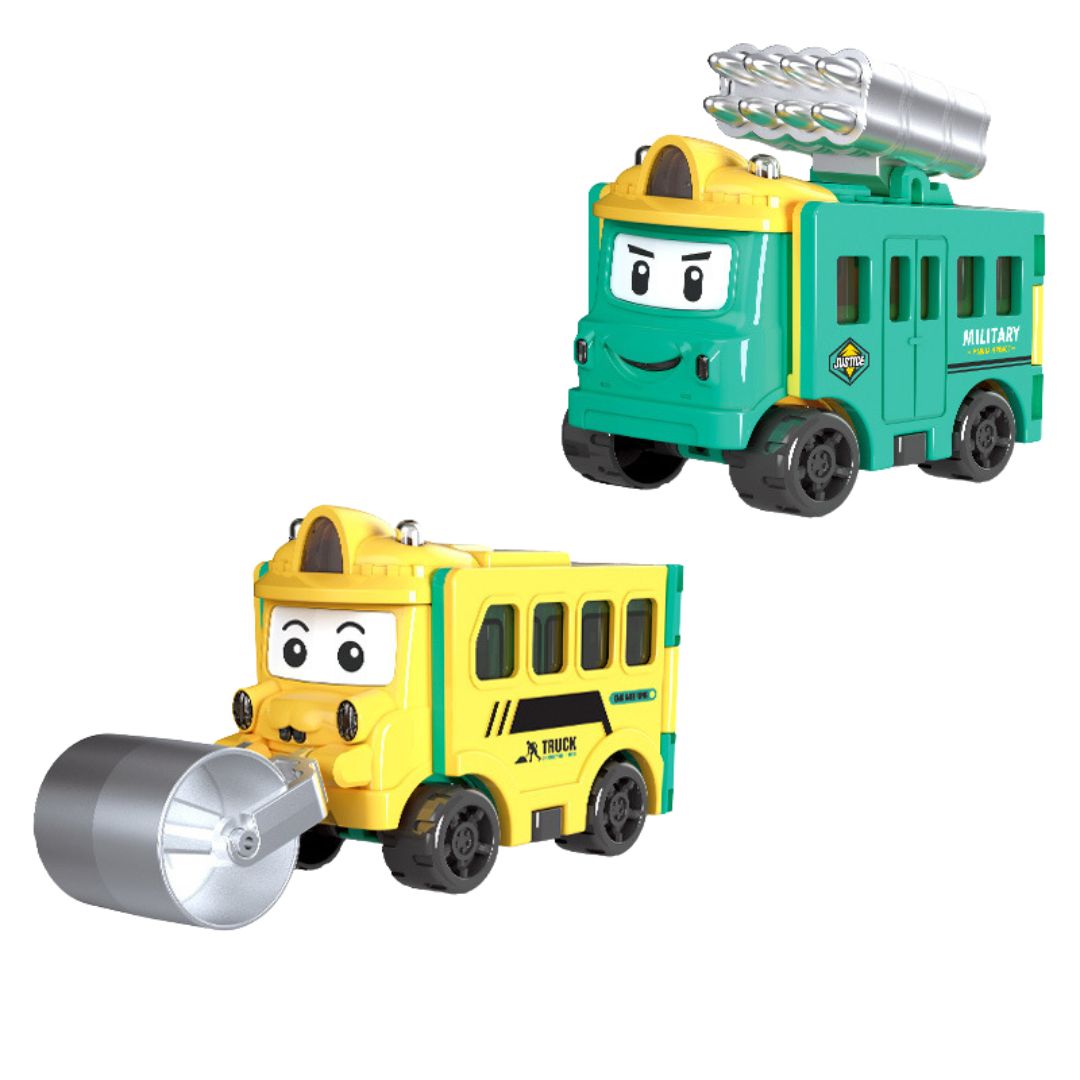 Transformeerbare Speelauto's