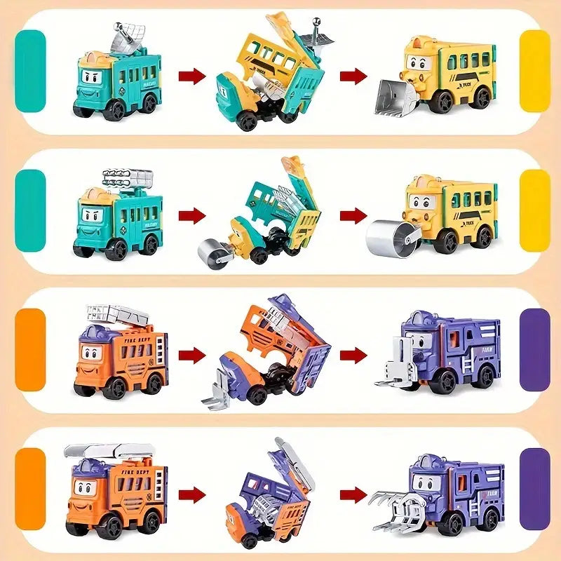 Transformeerbare Speelauto's