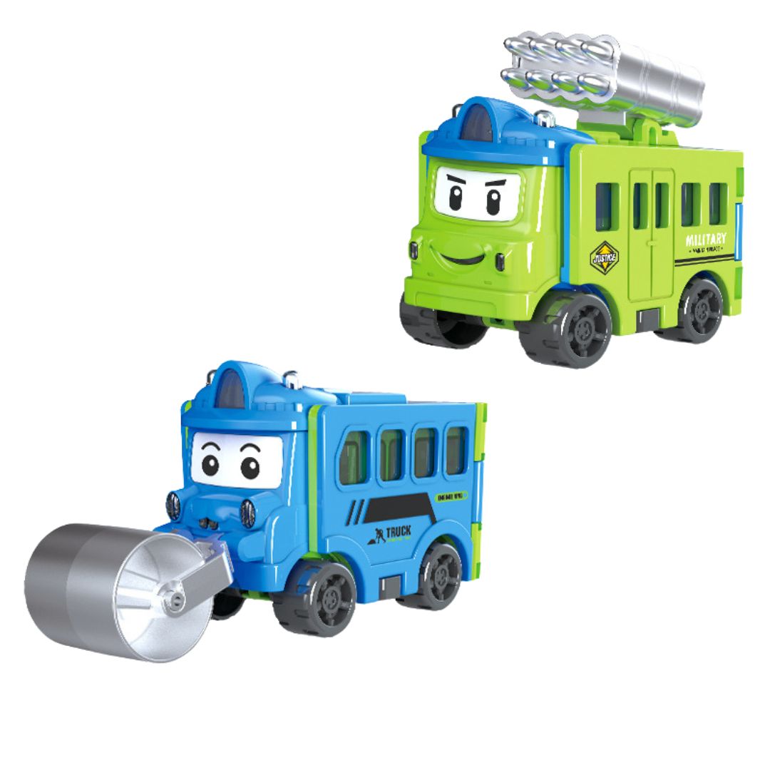 Transformeerbare Speelauto's